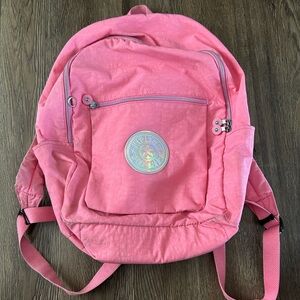 Kipling Vibrant Pink Backpack